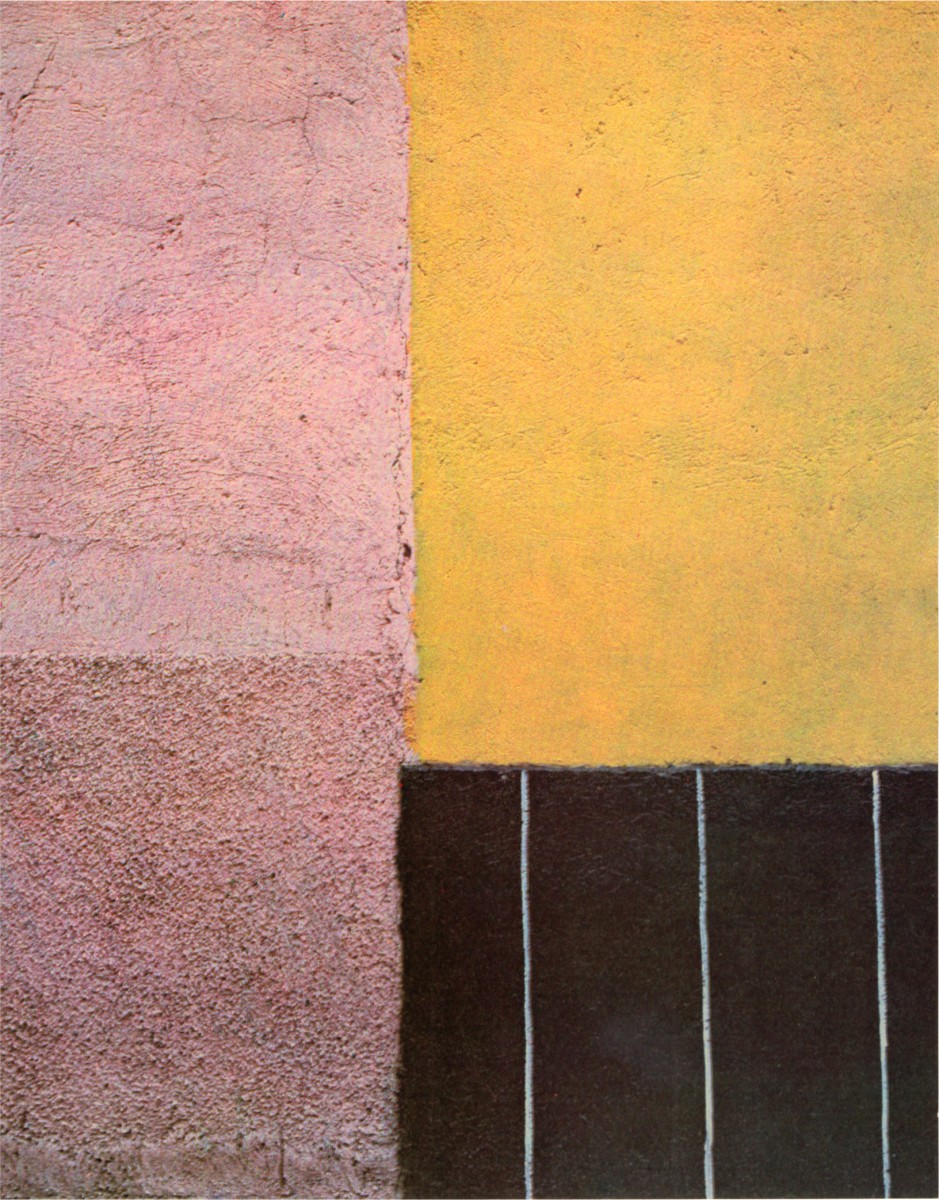 Muros de Mexico (pink, yellow, black w/ stripes)